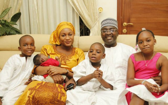 Ghana’s new vice-president and family (photo credit: classfmonline.com)